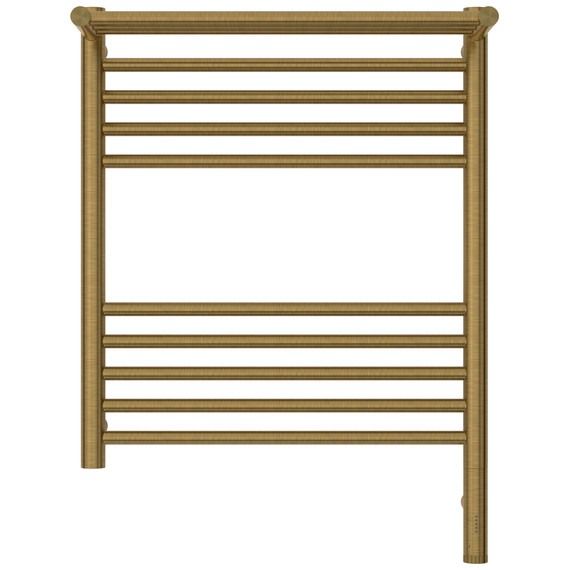 Полотенцесушитель электрический Сунержа Богема 3.1 с полкой П10 500x720 мм 051-6007-6050 R, состаренная латунь - фото 2