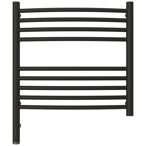 Полотенцесушитель электрический Сунержа Богема 3.0 П9 500x620 мм (выгнутая перемычка) 15-5802-5050 L, тёмный титан муар - фото 2