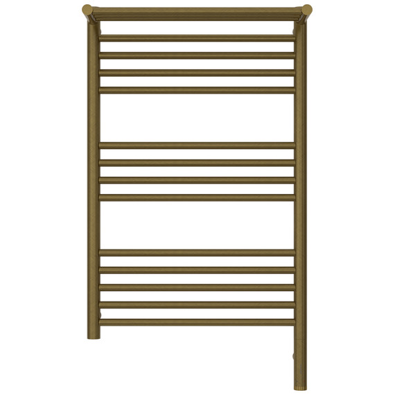 Полотенцесушитель электрический Сунержа Богема 3.1 с полкой П14 500x920 мм 05-6007-8050 R, состаренная бронза - фото 2