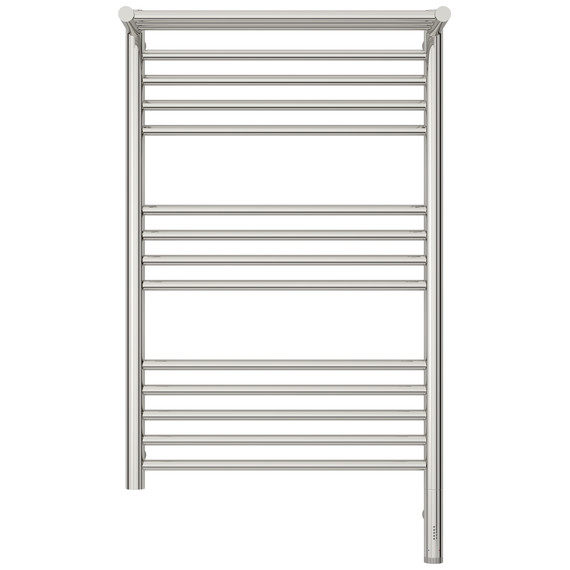 Полотенцесушитель электрический Сунержа Богема 3.1 с полкой П14 500x920 мм 00-6007-8050 R, хром - фото 2