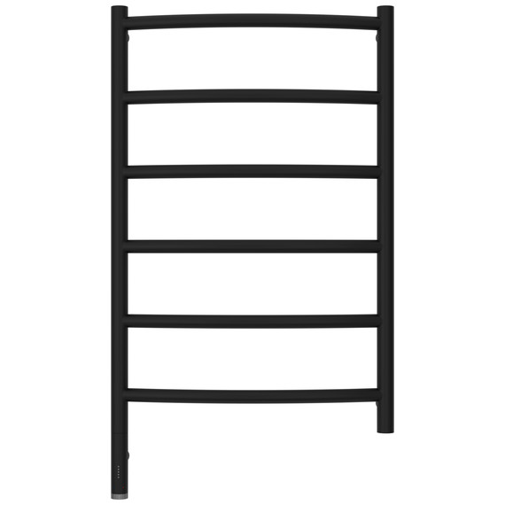 Полотенцесушитель электрический Сунержа Галант 3.1 П6 500x920 мм 31-6000-8050 L, чёрный матовый - фото 2