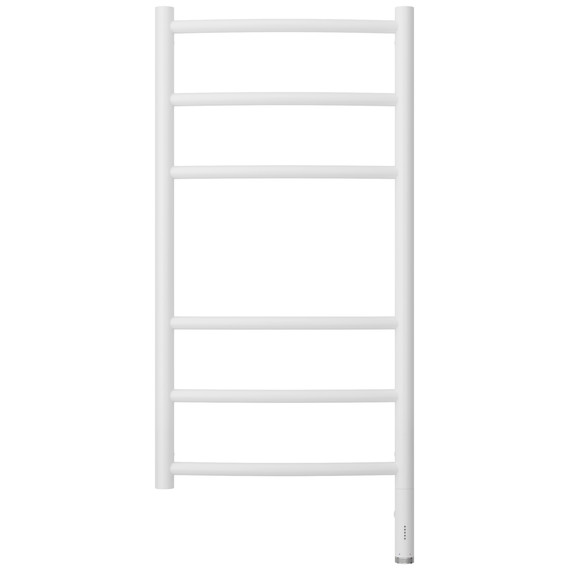 Полотенцесушитель электрический Сунержа Галант 3.0 П6 400x920 мм 30-5801-8040 R, белый матовый - фото 2