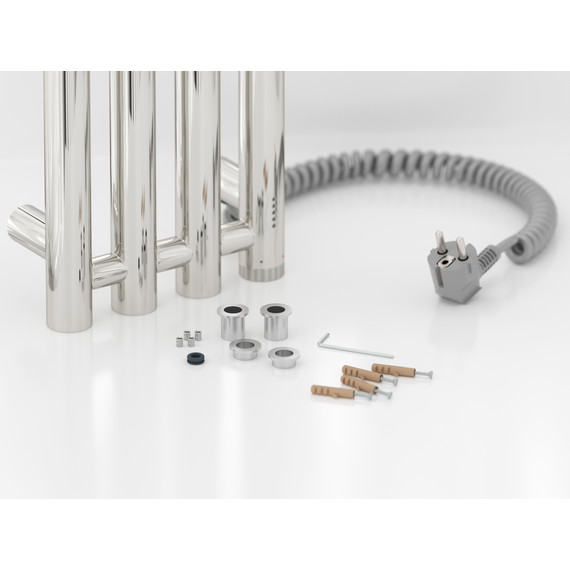 Полотенцесушитель электрический Сунержа Кантата 4.0 П4 150x1200 мм 00-0885-1259 R, хром - фото 4