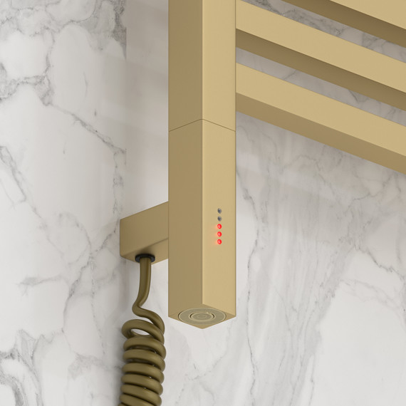 Полотенцесушитель электрический Сунержа Модус 3.1 П16 300x1120 мм 022-5900-1030 L, шампань матовый - фото 3