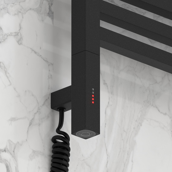 Полотенцесушитель электрический Сунержа Модус 3.1 П16 500x1120 мм 15-5900-1050 L, тёмный титан муар - фото 3