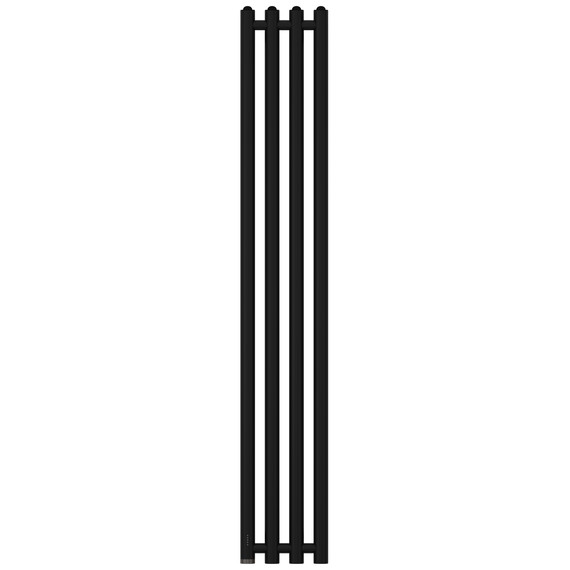 Полотенцесушитель электрический Сунержа Кантата 4.0 П4 150x1200 мм 31-0886-1259 L, чёрный матовый - фото 2