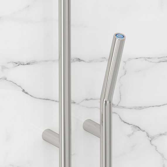 Полотенцесушитель электрический Сунержа Локон П2 100x1600 мм 00-0887-1612 R, хром - фото 3