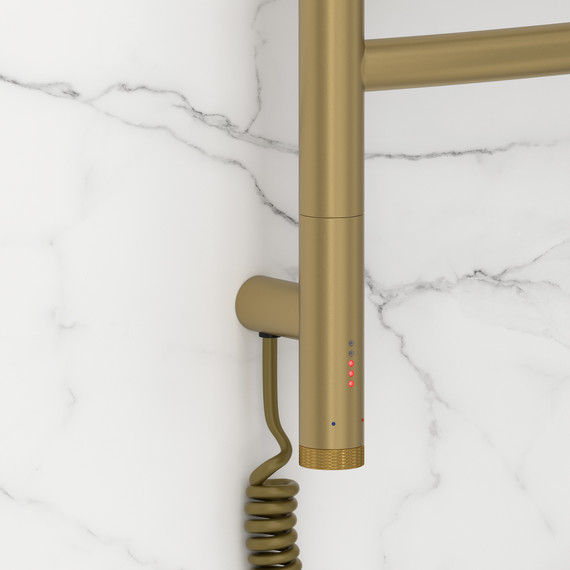 Полотенцесушитель электрический Сунержа Галант 3.1 П6 600x920 мм 32-6000-8060 L, золотой шёлк - фото 3