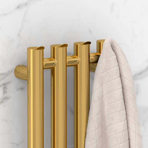 Полотенцесушитель электрический Сунержа Кантата 4.0 П4 150x1200 мм 03-0885-1259 R, золото - фото 3