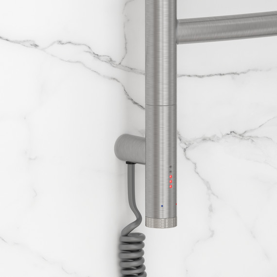 Полотенцесушитель электрический Сунержа Галант 3.1 П6 400x920 мм 071-6000-8040 L, сатин - фото 3