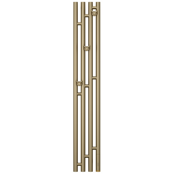 Полотенцесушитель электрический Сунержа Кантата 3.0 П4 150x1200 мм 32-5847-1216 R, золотой шёлк - фото 2