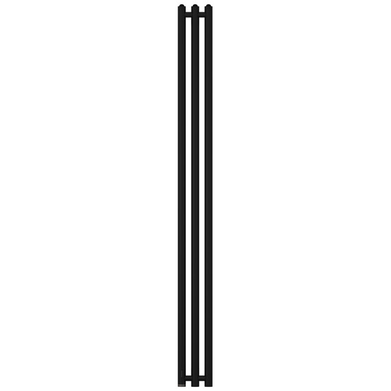 Полотенцесушитель электрический Сунержа Терция 4.0 П3 100x1500 мм 31-0884-1506 L, чёрный матовый - фото 2