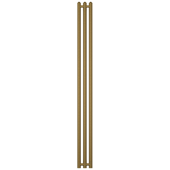 Полотенцесушитель электрический Сунержа Терция 4.0 П3 100x1500 мм 051-0883-1506 R, состаренная латунь - фото 2