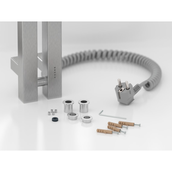 Полотенцесушитель электрический Сунержа Фьорд 4.0 П2 50x1200 мм 071-0855-1250 R, сатин - фото 4