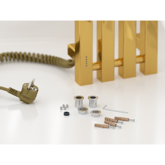 Полотенцесушитель электрический Сунержа Сатерленд 4.0 П4 150x1200 мм 03-0854-1215 L, золото - фото 4