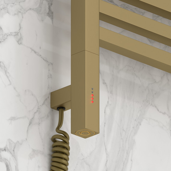 Полотенцесушитель электрический Сунержа Модус 3.1 П15 400x920 мм 032-5900-8040 L, золото матовое - фото 3