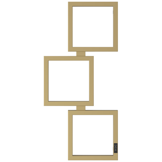 Полотенцесушитель электрический Сунержа Этюд П6 300x1050 мм 32-0847-1050 R, золотой шёлк - фото 2