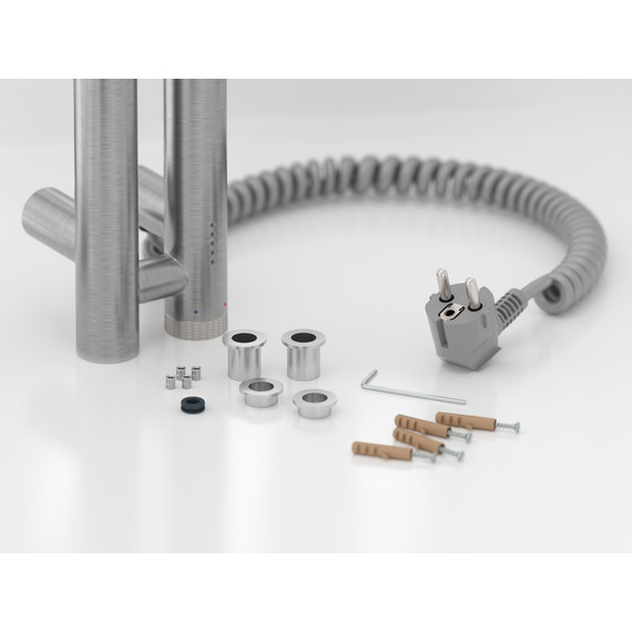 Полотенцесушитель электрический Сунержа Нюанс 4.0 П2 50x1500 мм 071-0881-1553 R, сатин - фото 4