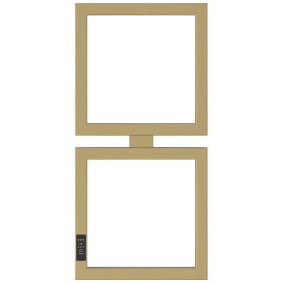 Полотенцесушитель электрический Сунержа Этюд П4 300x690 мм 32-0844-6030 L, золотой шёлк - фото 2