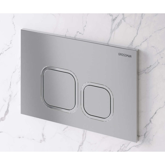Кнопка смыва Grossman Cosmo 700.K31.02.110.110, хром матовый - фото 3