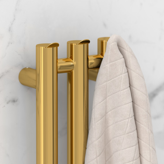 Полотенцесушитель электрический Сунержа Терция 4.0 П3 100x1500 мм 03-0884-1506 L, золото - фото 3