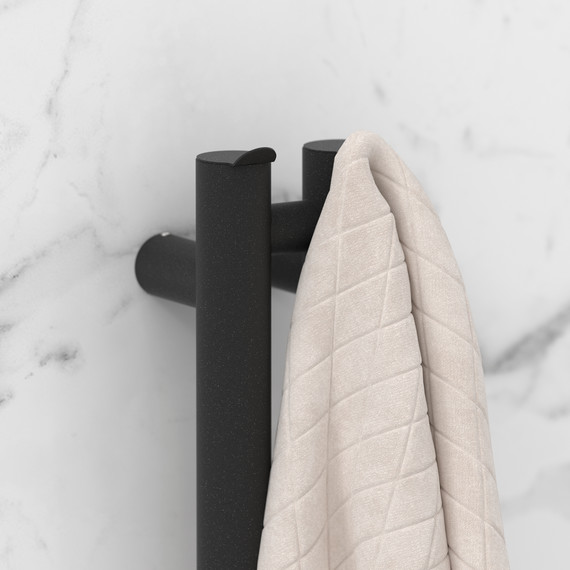 Полотенцесушитель электрический Сунержа Нюанс 4.0 П2 50x1500 мм 15-0881-1553 R, тёмный титан муар - фото 3