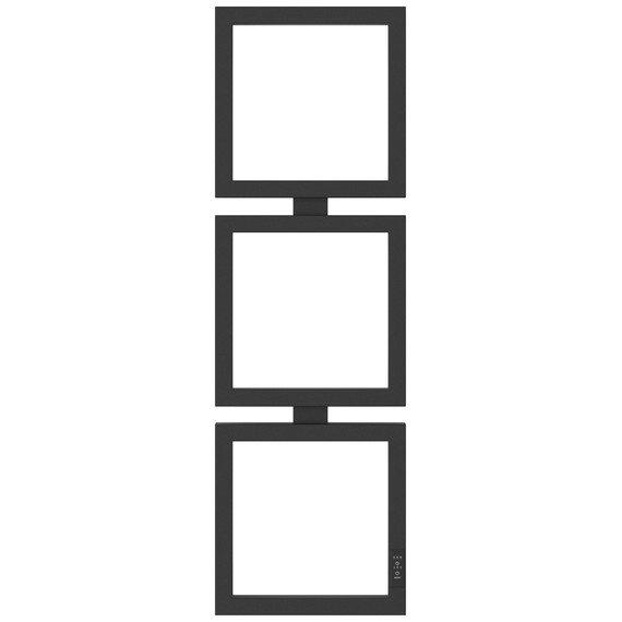 Полотенцесушитель электрический Сунержа Этюд П6 300x1050 мм 15-0845-1030 R, тёмный титан муар - фото 2