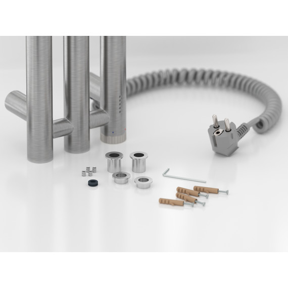 Полотенцесушитель электрический Сунержа Терция 4.0 П3 100x1500 мм 071-0883-1506 R, сатин - фото 4