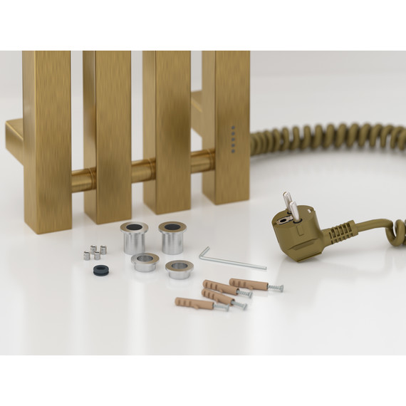 Полотенцесушитель электрический Сунержа Сатерленд 4.0 П4 150x1200 мм 051-0853-1215 R, состаренная латунь - фото 4