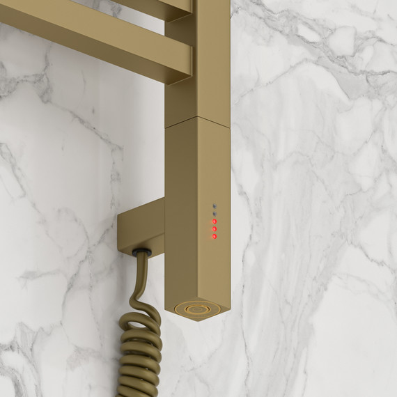 Полотенцесушитель электрический Сунержа Модус 3.1 П15 500x920 мм 032-5901-8050 R, золото матовое - фото 3