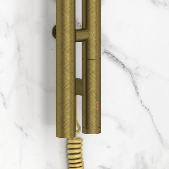 Полотенцесушитель электрический Сунержа Нюанс 3.0 П2 100x1800 мм 05-5843-1853 R, состаренная бронза - фото 3