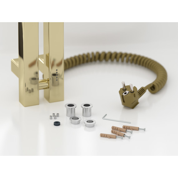 Полотенцесушитель электрический Сунержа Фьорд 4.0 П2 50x1200 мм 020-0855-1250 R, шампань - фото 4