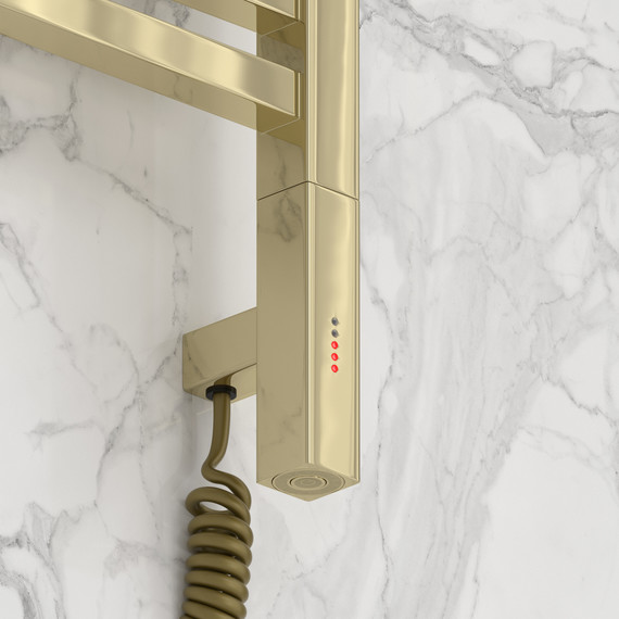 Полотенцесушитель электрический Сунержа Модус 3.1 П12 400x720 мм 020-5901-6040 R, шампань - фото 3