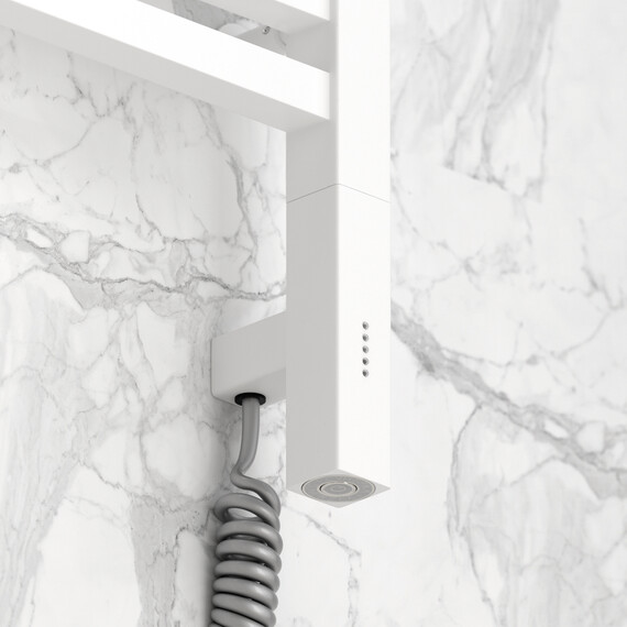 Полотенцесушитель электрический Сунержа Модус 3.0 П15 300x920 мм 30-5701-8030 R, белый матовый - фото 3