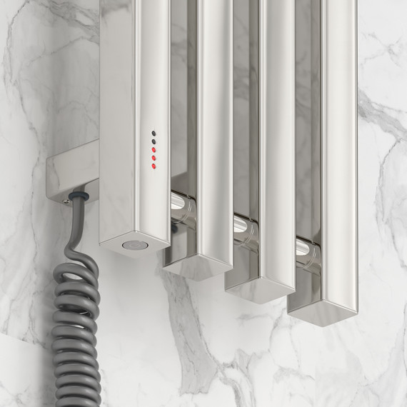 Полотенцесушитель электрический Сунержа Сатерленд 4.0 П4 150x1200 мм 00-0854-1215 L, хром - фото 3