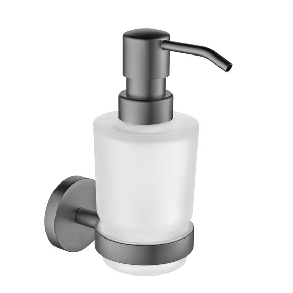 Дозатор для жидкого мыла Timo Saona 13039/18, цвет чёрное золото - фото 