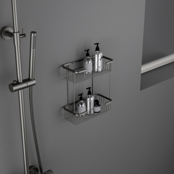 Полочка Timo Saona 13083/18, цвет чёрное золото - фото 2