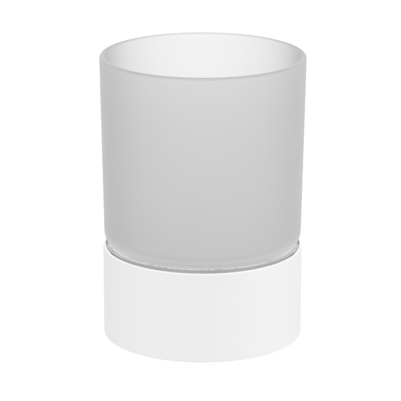 Стакан для зубных щеток Timo Saona 13231/16, цвет белый матовый - фото 