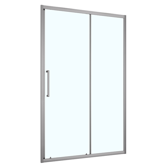 Душевая дверь Loranto 130 см CS-AB03GG-130, серый матовый/прозрачное - фото 