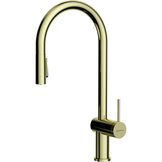 Смеситель для кухни Omoikiri Tahara-SB lg 4994528, светлое золото - фото 