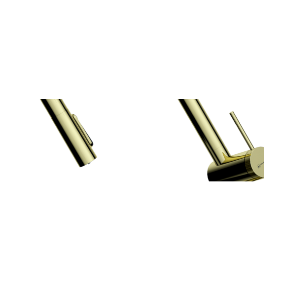 Смеситель для кухни Omoikiri Tahara-SB lg 4994528, светлое золото - фото 2