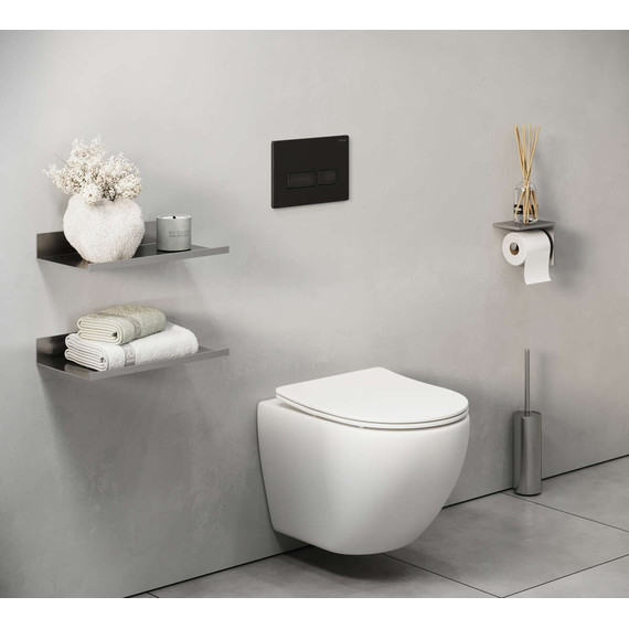 Кнопка смыва Grossman Pragma 700.K31.03.210.210, чёрный матовый - фото 4