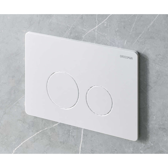 Кнопка смыва Grossman Style 700.K31.05.01M.01M, белый матовый - фото 3