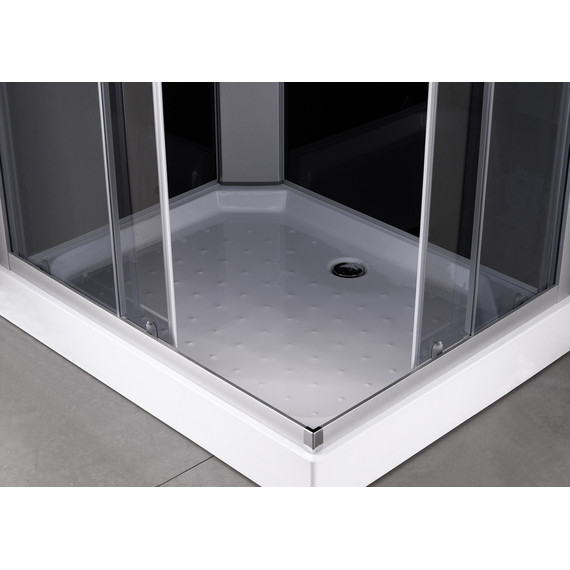 Душевая кабина Loranto 100х80 см CS-5180-13L G, сатин/матовое - фото 18