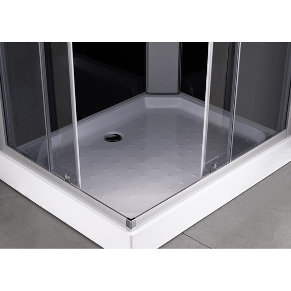 Душевая кабина Loranto 100х80 см CS-5180-13R G, сатин/матовое - фото 3