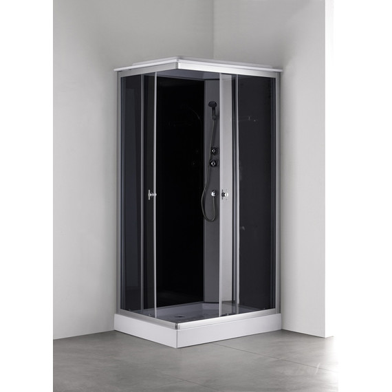 Душевая кабина Loranto 100х80 см CS-5180-13R G, сатин/матовое - фото 2