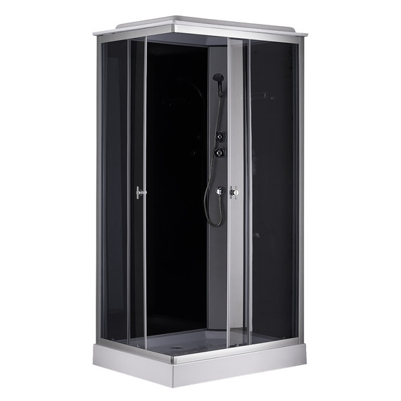 Душевая кабина Loranto 100х80 см CS-5180-13R G, сатин/матовое - фото 