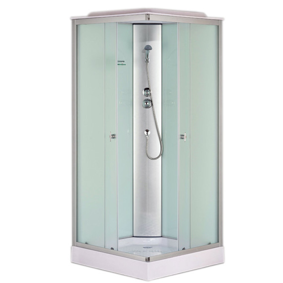 Душевая кабина Loranto 100х100 см CS-6411F, 100*100*215, сатин/матовое - фото 