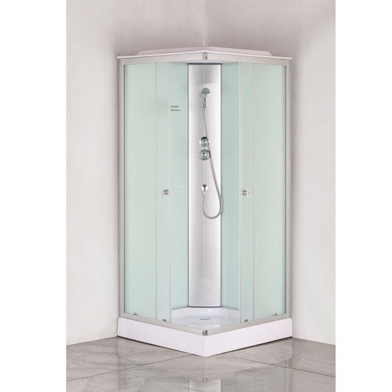 Душевая кабина Loranto 100х100 см CS-6411F, 100*100*215, сатин/матовое - фото 2