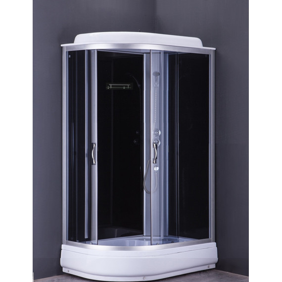 Душевая кабина Loranto 120х80 см CS-66120-20 R G, чёрный/прозрачное - фото 2